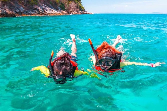Coral Island Snorkeling Tour By Speedboat From Phuket - Snorkeling from the beach, with a time limit