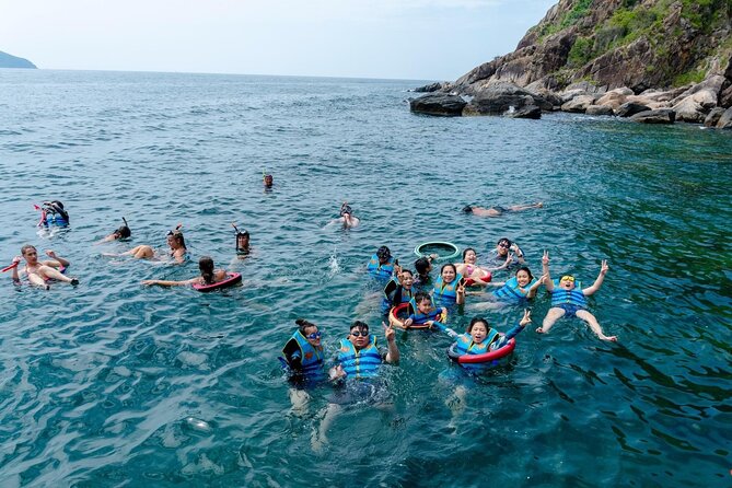Coral Reef Snorkeling and Floating Bar Party from Nha Trang - The return trip includes a final sea view