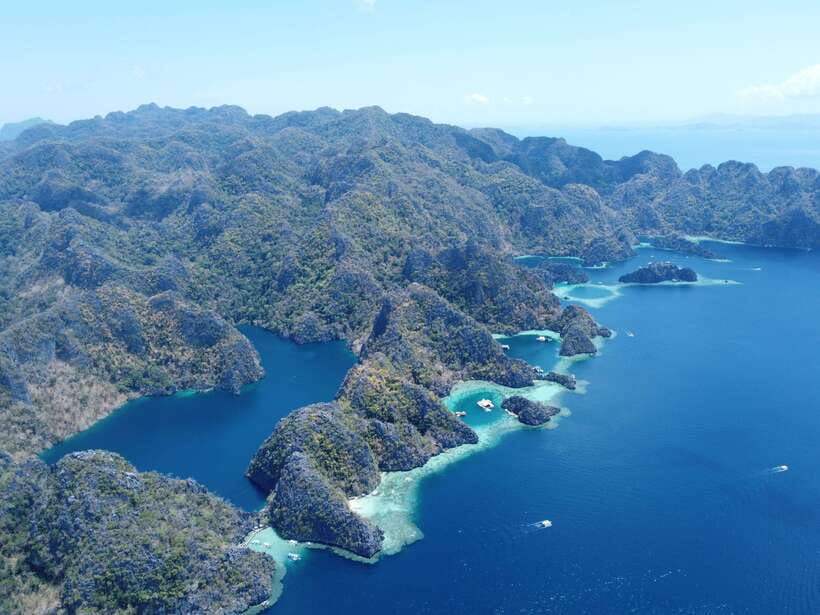 Coron: Island Tour B w/ Snorkeling & Lagoon Adventures - Coral Garden for fish and reef color