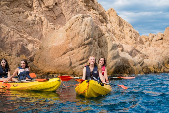 Costa Brava Kayak & Snorkel Tour + Picnic from Barcelona - Arriving at the pebbly Costa Brava beach