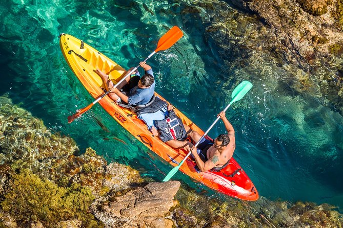 Costa Brava Kayaking and Snorkeling Small Group Tour with Lunch - San Pol Beach and the Camino de Ronda