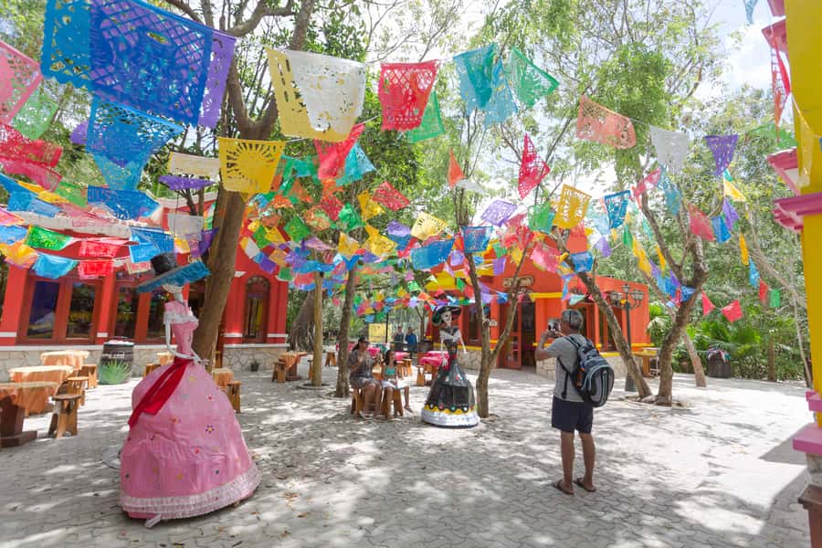 Cozumel: Official Chankanaab Park and Snorkeling with Lunch - The beach, loungers, and blue lagoon