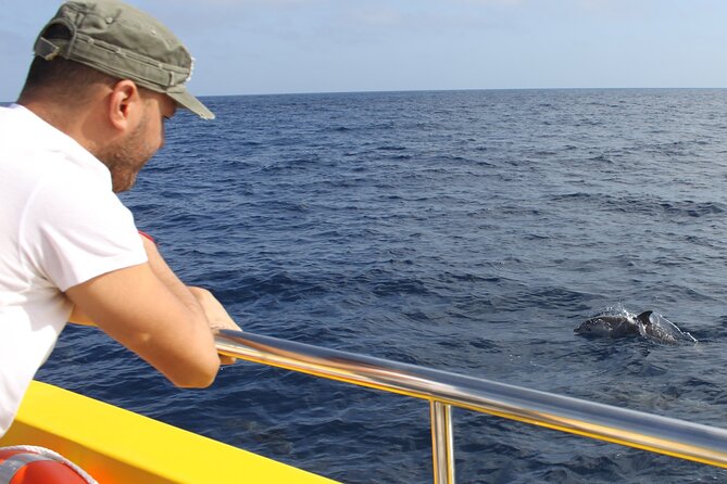 Dolphin Watching Mini Cruise and Snorkeling from Lanzarote - Leaving Puerto del Carmen on the Biosfera Jet