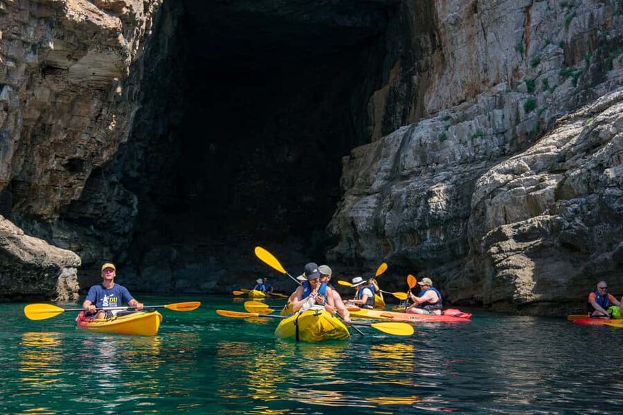 Dubrovnik: 2- or 3-Hour Morning Sea Kayaking & Snorkel Tour - Betina Cave, the tour’s best break