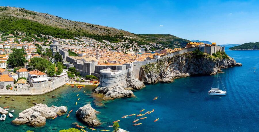Dubrovnik: 2- or 3-Hour Morning Sea Kayaking & Snorkel Tour - Lokrum from the water