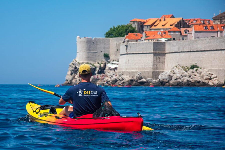 Dubrovnik: Afternoon Kayaking and Snorkeling Tour - The gentle paddle back to Pile Square