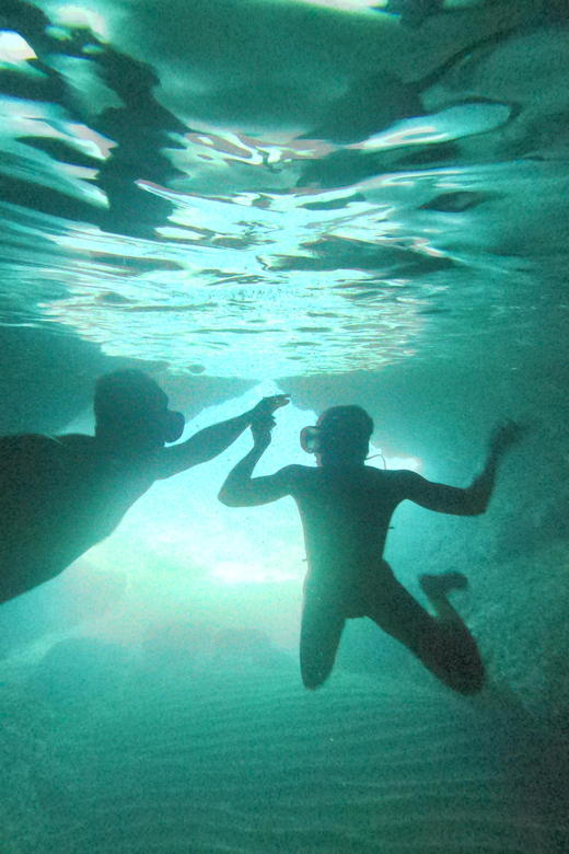 Dubrovnik: Blue Cave Catamaran Tour with Drinks and Snorkel - The Blue Cave’s short natural light show