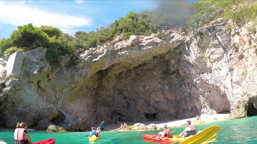 Dubrovnik: Guided Sea Kayaking and Snorkeling Tour - Paddling past the port and back to Pile
