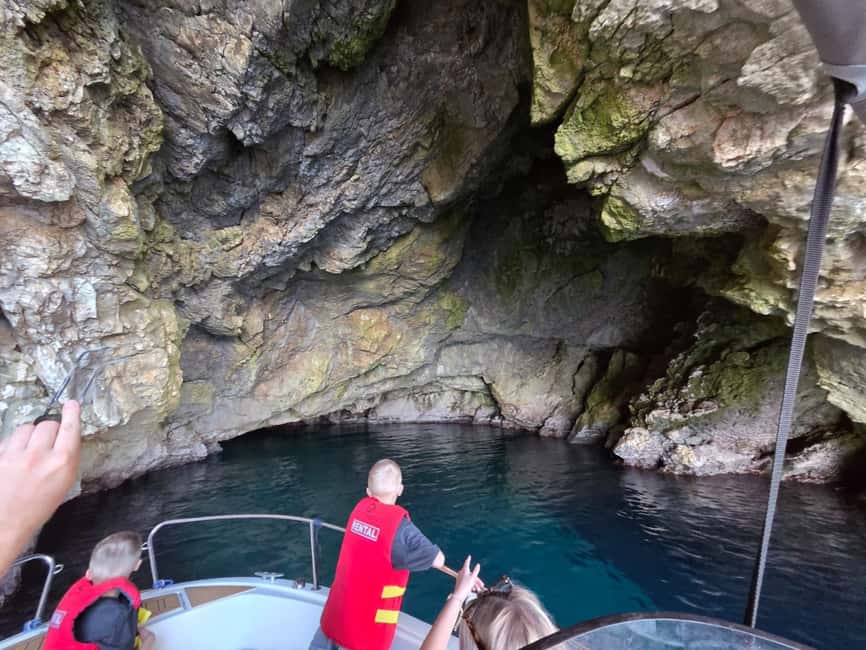 Dubrovnik (Marina Frapa): 7 Caves Tour (4h) + Drinks&Snorkel - Swimming, seasickness, and the right season