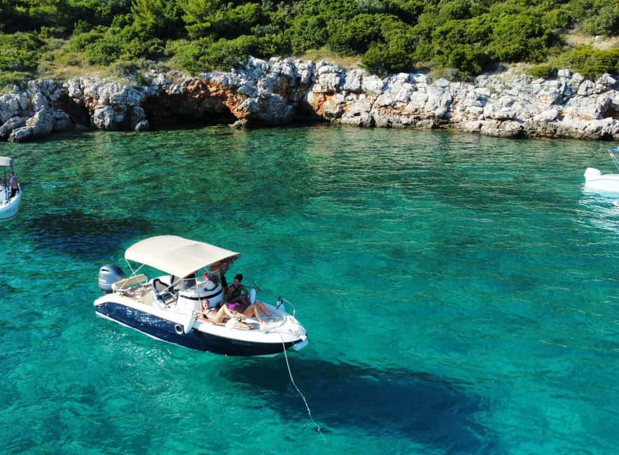 Dubrovnik (Marina Frapa): 7 Caves Tour (4h) + Drinks&Snorkel - The Blue Cave at Koločep