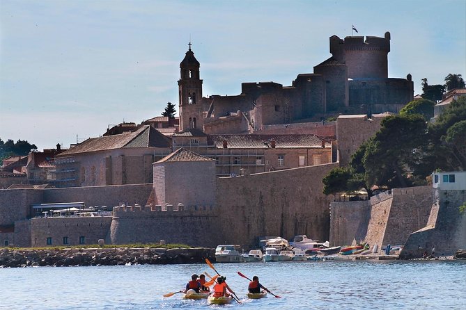 Dubrovnik: Sea Kayaking & Snorkeling Tour - Betina Cave and the rocky beach stop