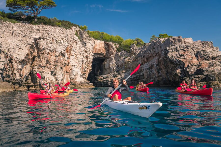 Dubrovnik: Sea Kayaking&Snorkelling Guided Day/Sunset Tours - Guides Who Keep the Tour Moving