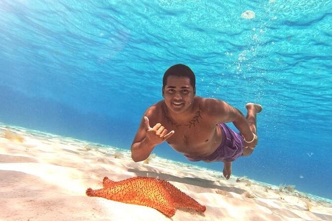 El Cielo Cozumel Snorkel tour by Catamaran - Columbia Reef: fish, open water, and changing conditions