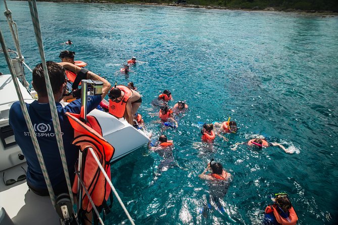El Cielo Cozumel Snorkel tour by Catamaran - Crew care and safety on the boat