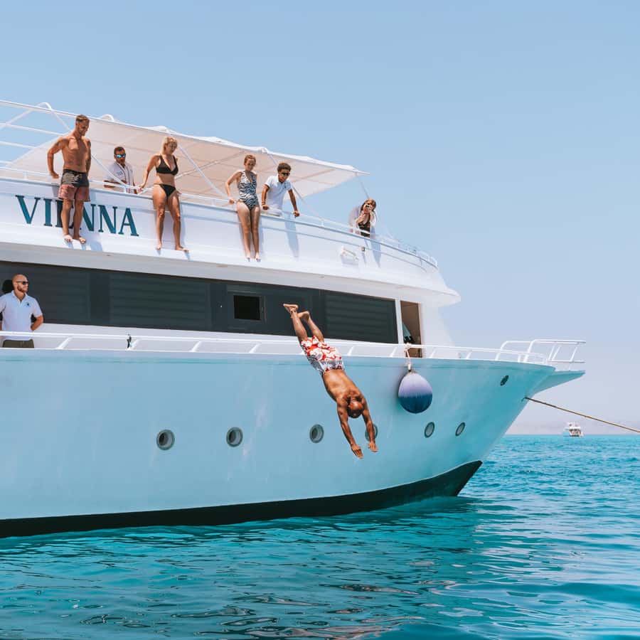 El Gouna: Red Sea Snorkeling Adventure with Transfers - The boat ride across El Gouna’s turquoise water
