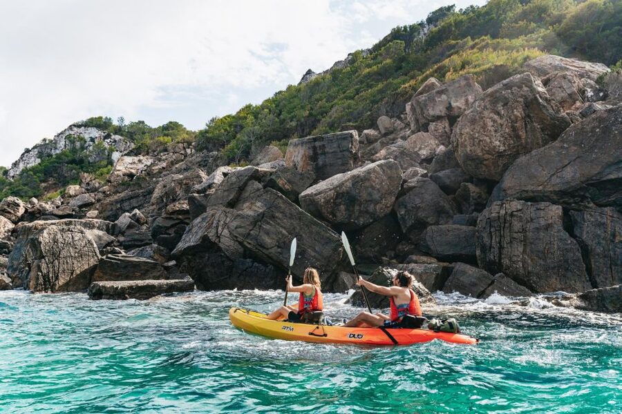 Es Figueral: Guided Kayaking and Snorkeling Tour - Pou des Lleó: the halfway rest that makes sense