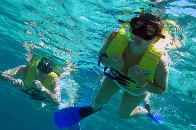 Exciting Speedboat & Snorkeling Tour in Cancun Lagoon! - The Mayan Reef snorkeling stop