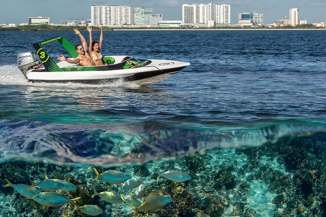 Exciting Speedboat & Snorkeling Tour in Cancun Lagoon! - Starting at Marina Chac Chi