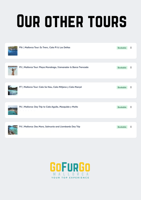 Experinence in Mondrago /S'amarador / Trencada Snorkel y SUP - Playa Barca Trancada and the optional one-kilometer walk