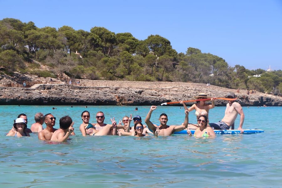 Experinence in Mondrago /S'amarador / Trencada Snorkel y SUP - The guide style: friendly help, not constant narration