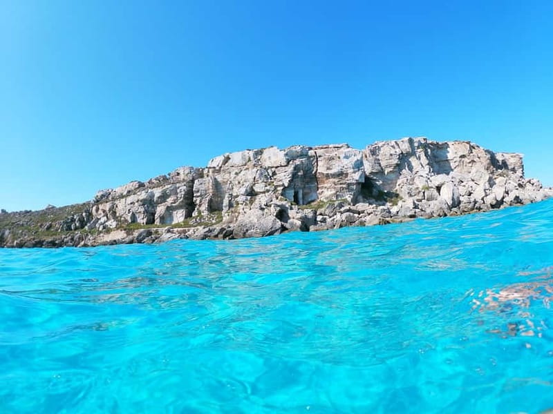 Favignana and Levanzo Island: Swim, Snorkeling and Lunch - Cala Azzurra and Cala Preveto: the long swim section