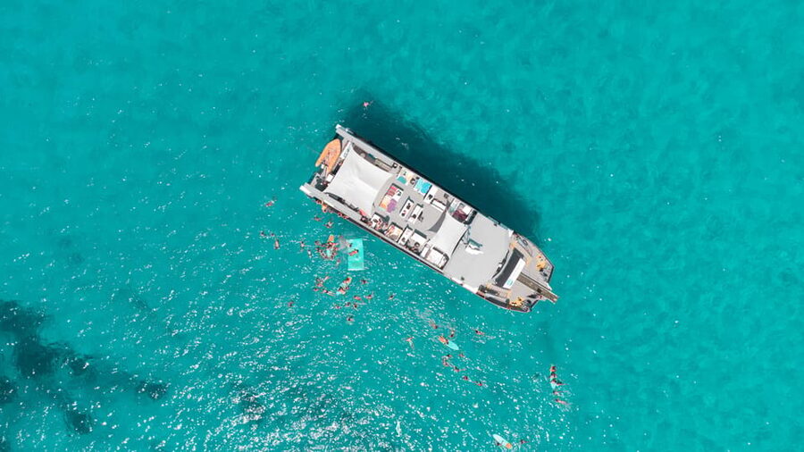 Formentera: Crystal Waters Cruise with Snorkeling and Lunch - Key points at a glance