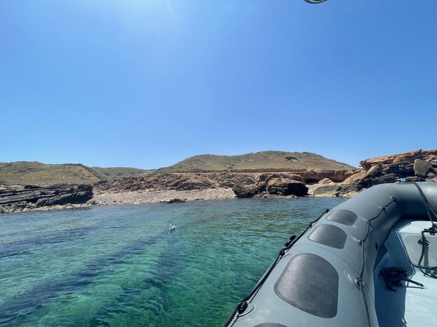 Fornells : Boat Trip to coves & beaches with snorkeling - Why the speedboat format works