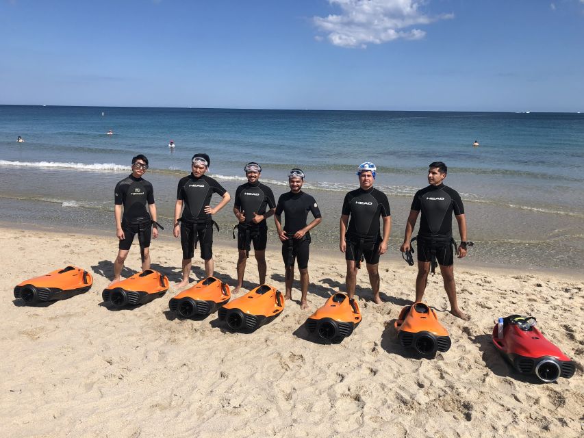 Fort Lauderdale: Ultimate SEABOB Snorkel Rental & Excursion - Meeting behind the resort on the beach