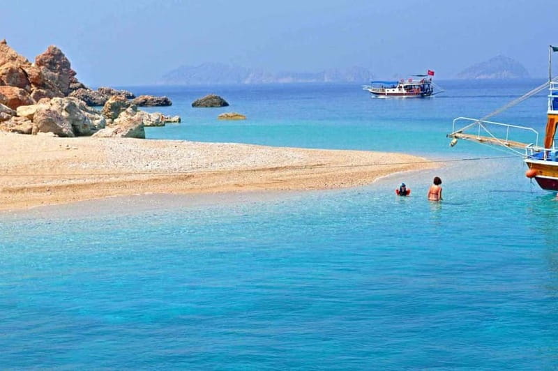 From Antalya/Kemer: Suluada Boat Trip w/Lunch & Snorkeling - Lunch onboard, with chicken or fish