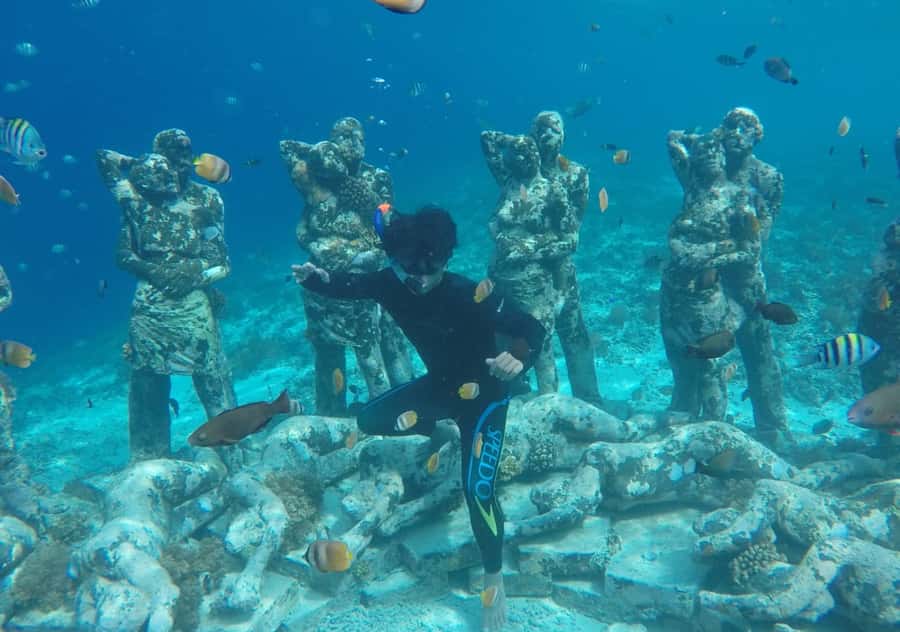 From Bali: 2-Day Private Gili Island Snorkel Tour with Hotel - Leaving Bali by shared shuttle and fast boat