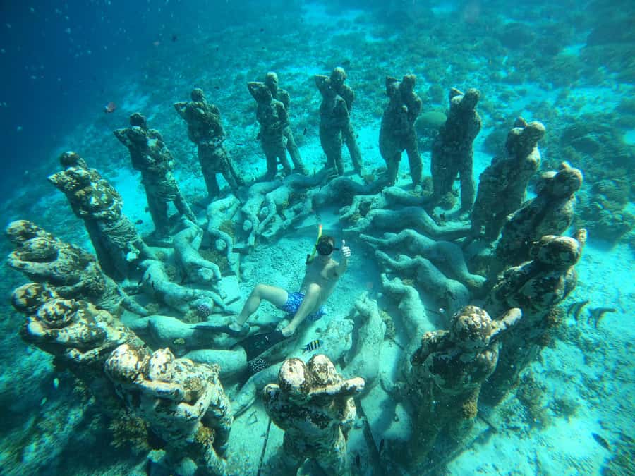 From Bali: 2D1N Gili Island Private Snorkel Boat with Hotel - First afternoon on Gili Trawangan