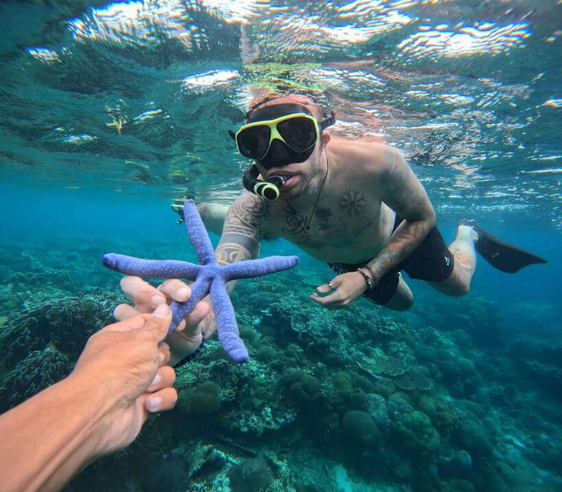 From Bali : Snorkeling & Nusa Penida Island Tour with Lunch - Three stops in the sea