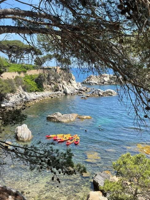 From Barcelona: Costa Brava Kayak & Snorkel Tour with Picnic - Four hours among coves, caves, and cliffs