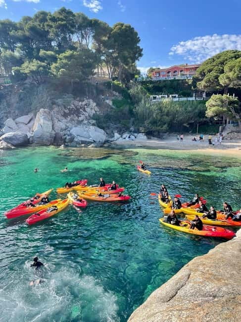 From Barcelona: Costa Brava Kayak & Snorkel Tour with Picnic - Picnic lunch and time on the beach