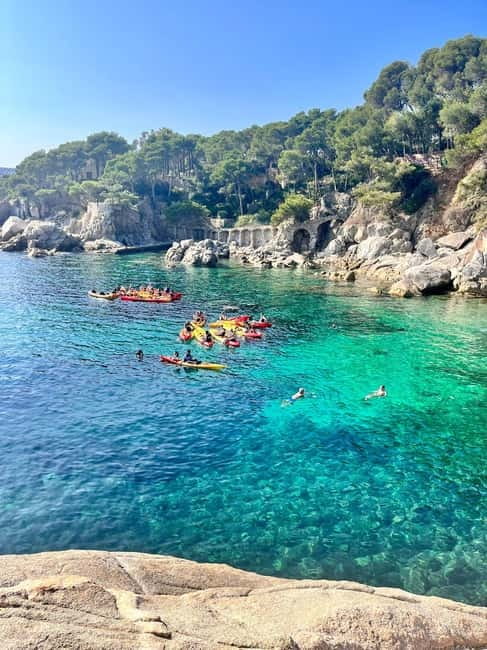 From Barcelona: Costa Brava Kayak & Snorkel Tour with Picnic - What to pack for a smoother day