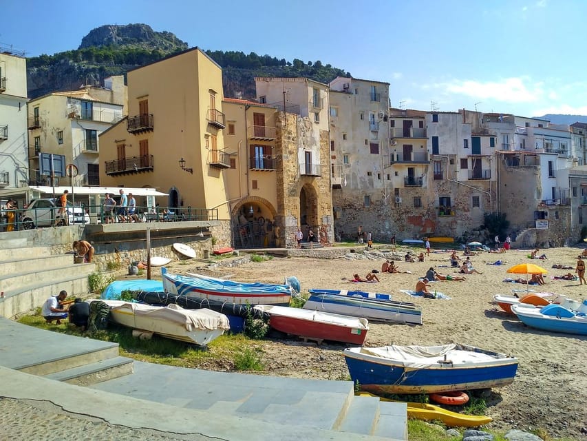 From Cefalù: Mini Cruise with Snorkel Stops, Drinks & Snacks - Swimming in clear coastal water
