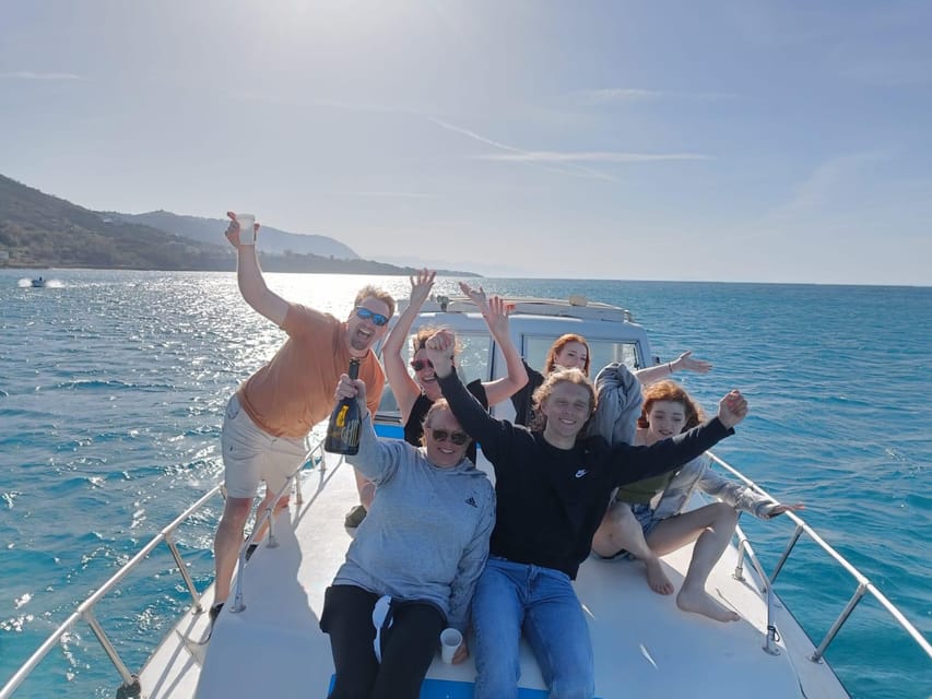 From Cefalù: Mini Cruise with Snorkel Stops, Drinks & Snacks - The crew sets the tone