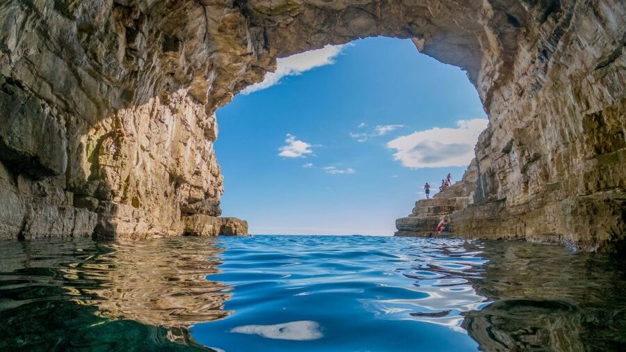 From Fažana: snorkeling at sea cave and Brijuni Island - What the $365 group price really buys