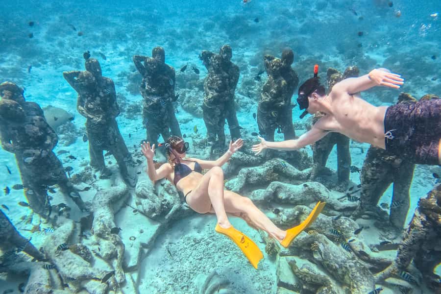 From Gili Air: Snorkeling with Turtles & Underwater Statue - What to bring and what to expect on the day