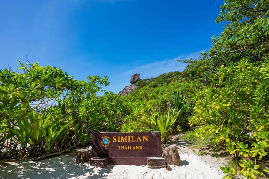 From Khao Lak & Phuket: Similan Islands Snorkeling Day Trip - Sailing Rock and the first island break