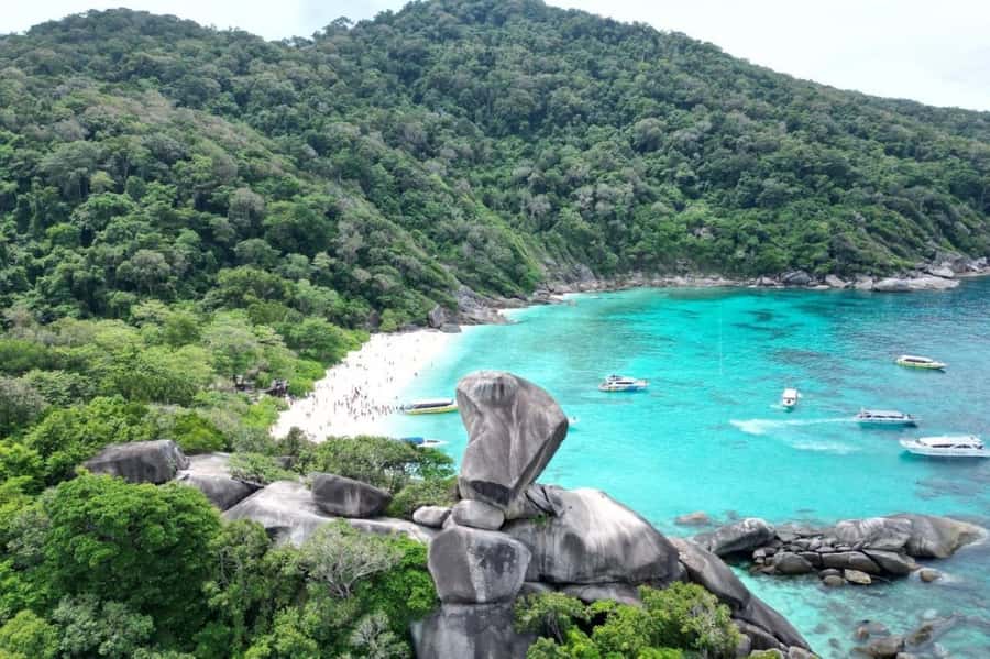 From Khao Lak & Phuket: Similan Islands Snorkeling Day Trip - The early pickup and crowded pier routine