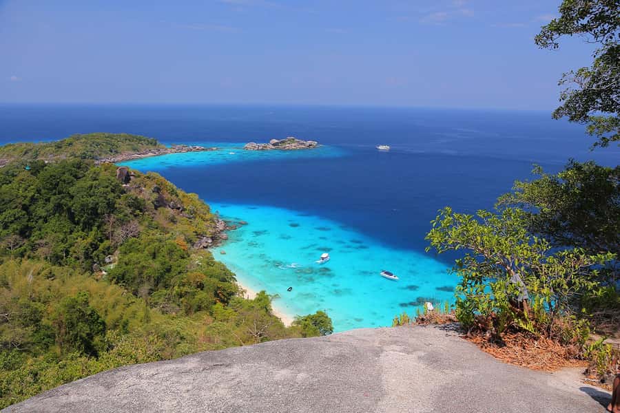 From Khao Lak: Similan Islands Snorkeling Trip with Lunch - Island 8 delivers Sailing Rock and Donald Duck Bay