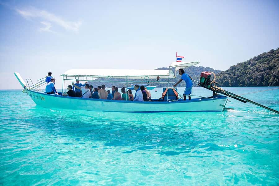 From Khao Lak: Surin Islands Snorkeling Tour w/ Meals - The second session at Bon Bay or Mae Yai Bay