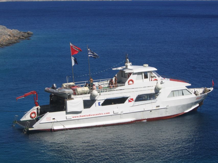 From Kos: Pserimos Island Snorkeling Cruise by Diving Boat - Reaching the blue lagoon near Pserimos