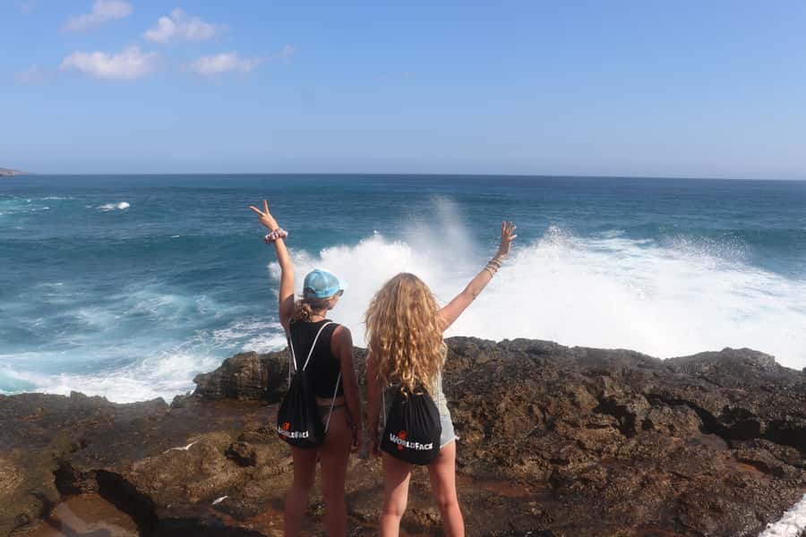 From Lembongan: Snorkeling 3 Spots, Mangrove and Land Tour - The 90-minute land tour around Lembongan
