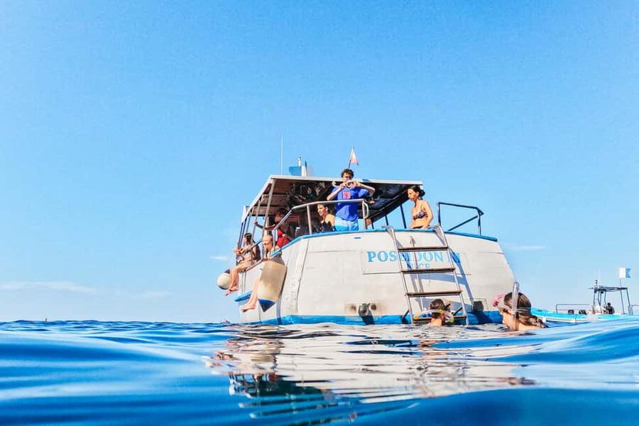 From Nice: French Riviera Swimming and Snorkeling Cruise - Villefranche Bay is the main event