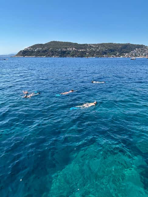 From Nice: Villefranche Bay Swimming & Snorkeling Boat Tour - What the snorkeling is really like