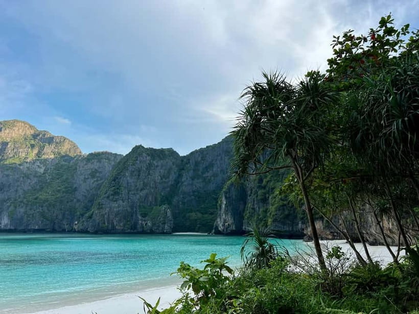 From Phi Phi: Maya Bay HalfDay Longtail Boat with Snorkeling - Loh Samah Bay provides the route into Maya Bay