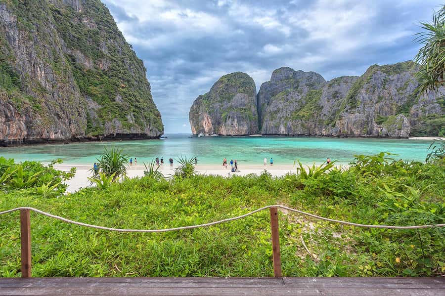 From Phuket: Lazy Snorkel & Explore at Bamboo & Phi Phi - Monkey Beach and Viking Cave Are Quick Sights