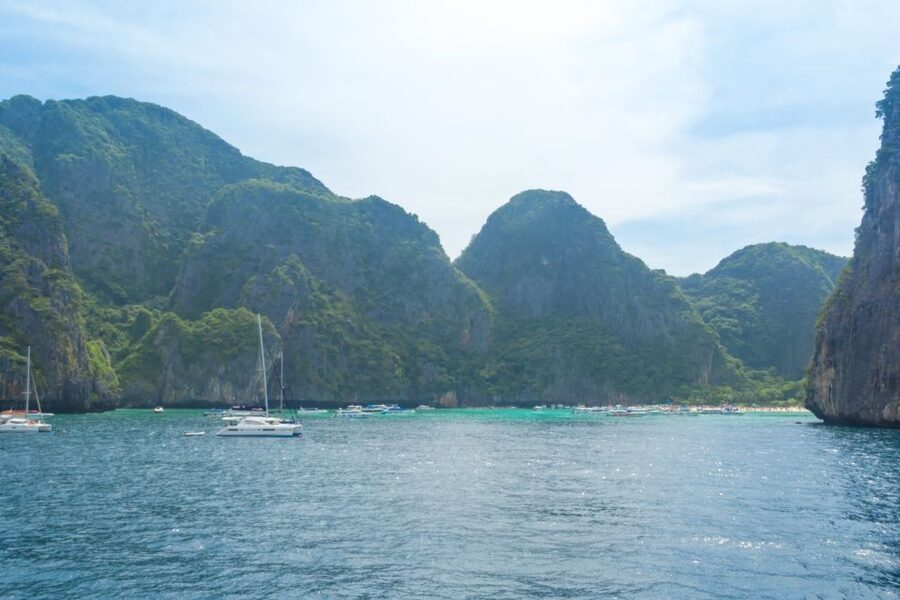 From Phuket: Snorkeling Ferry Cruise to Phi Phi Islands - Phi Phi Don gives you the main beach stop